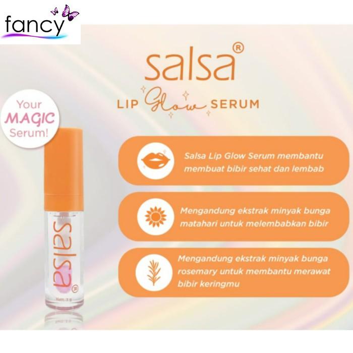 SALSA Lip Glow Serum  3 gr - Serum Bibir Original BPOM