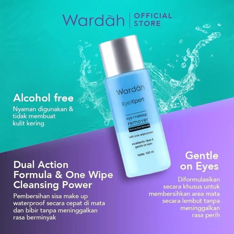 WARDAH Ultimate EyeXpert Waterproof Makeup Remover for Eyes & Lips – Gentle Yet Powerful Cleanse