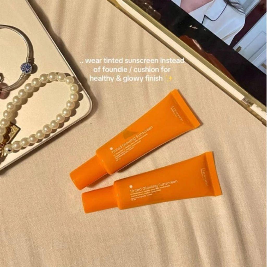 LUCIENNE - Tinted Glowing Sunscreen | Auto Glowing Foundie Versi Ringan