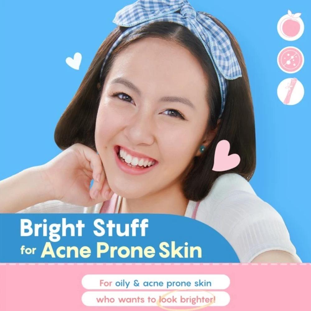 Emina Bright Clear Acne Face Wash | Gentle Cleanser for Acne-Prone Skin | 50ml / 100ml