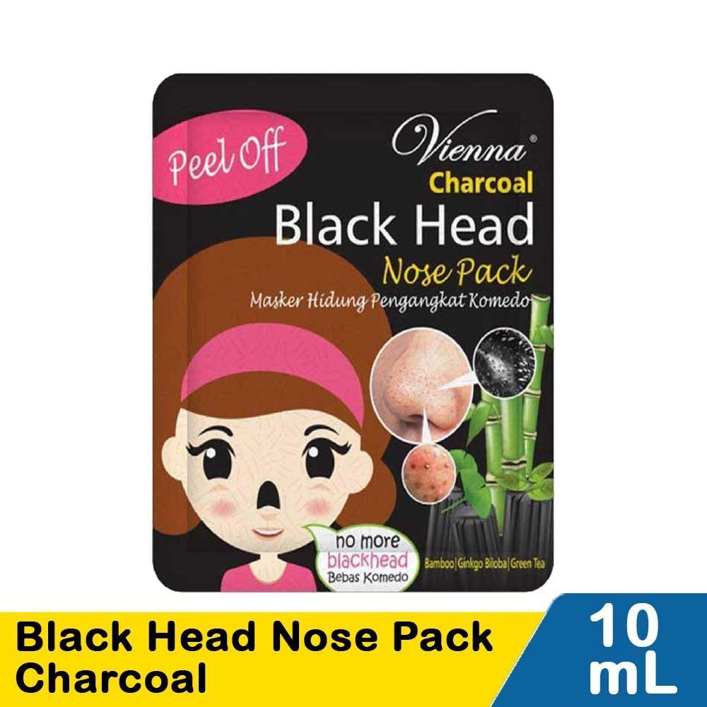 Vienna Charcoal Nose Pack 10ml – Peel Away Blackheads for a Clearer, Smoother Nose