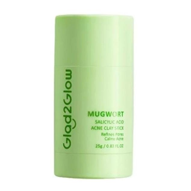 Glad2Glow Clay Stick 25g Brightening Mugwort & Volcano Variants Anti-Blackhead Pore-Refining Face Mask Perfect Blurring Powder Foundation