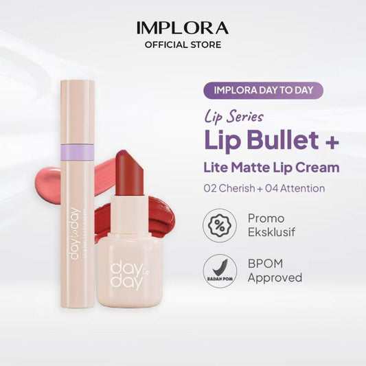 Implora DuoGlow Lip Fusion – Bullet & Matte Duo Set