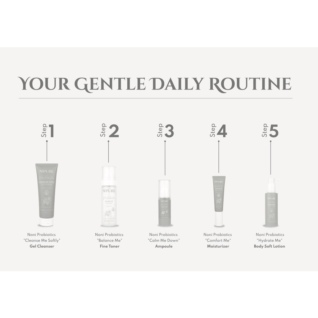 NPURE Moisturizer Noni / Comfort Me / Moisturizer Kulit Sensitif / Pelembap Ringan Hypoallergenic / ph Balance / Semua Jenis Kulit / Eczema