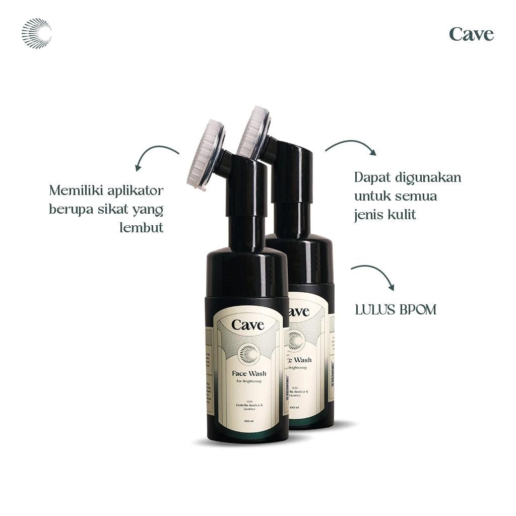 CAVE Face Wash for Brightening – Men’s Cleanser to Hydrate, Nourish & Brighten