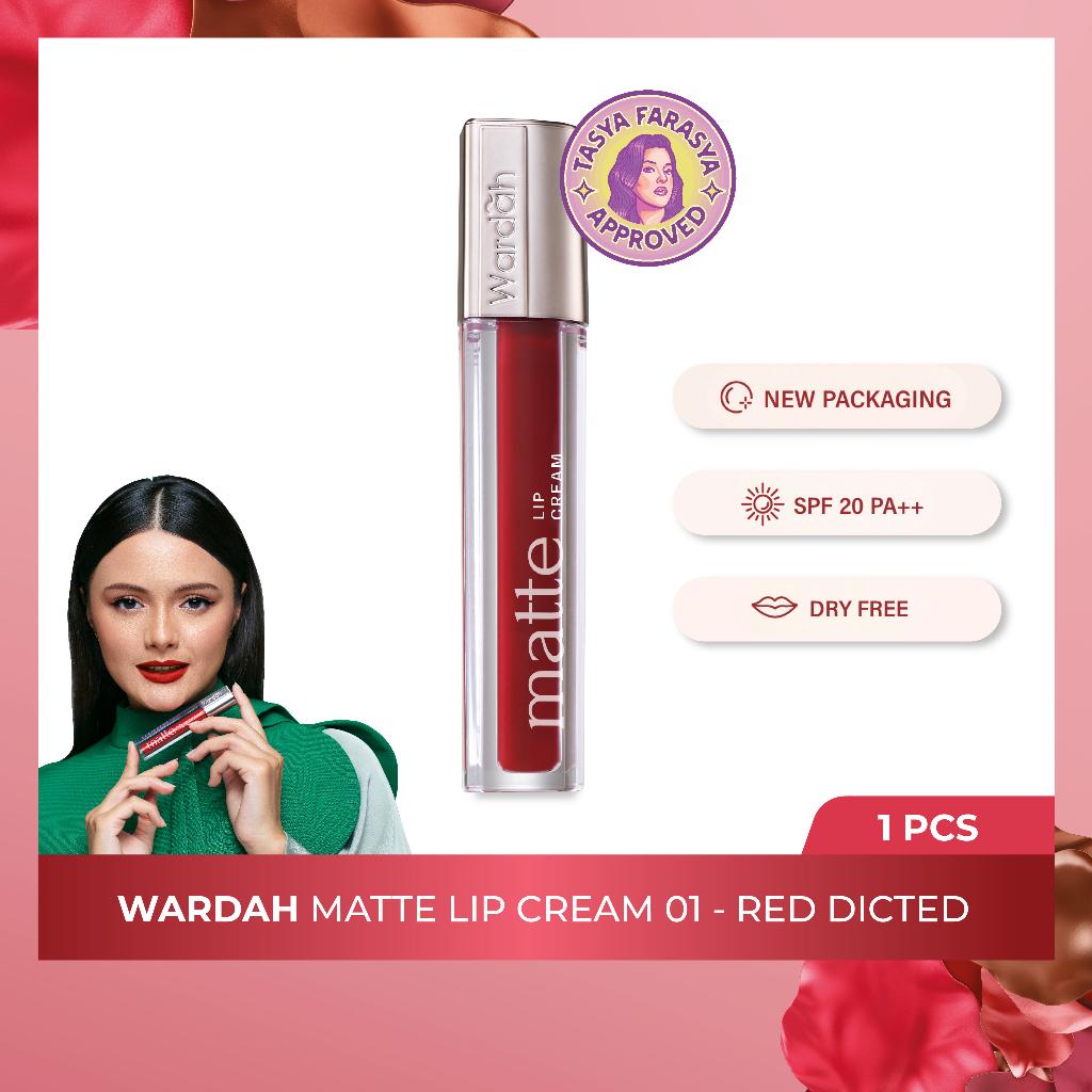 WARDAH Lip Cream - Matte, Moist, & Protected - Only at Serba Ada!
