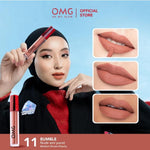 OMG Oh My Glam Matte Tahan Lama Kiss Lip Cream 3.5g Lip Cream Matte