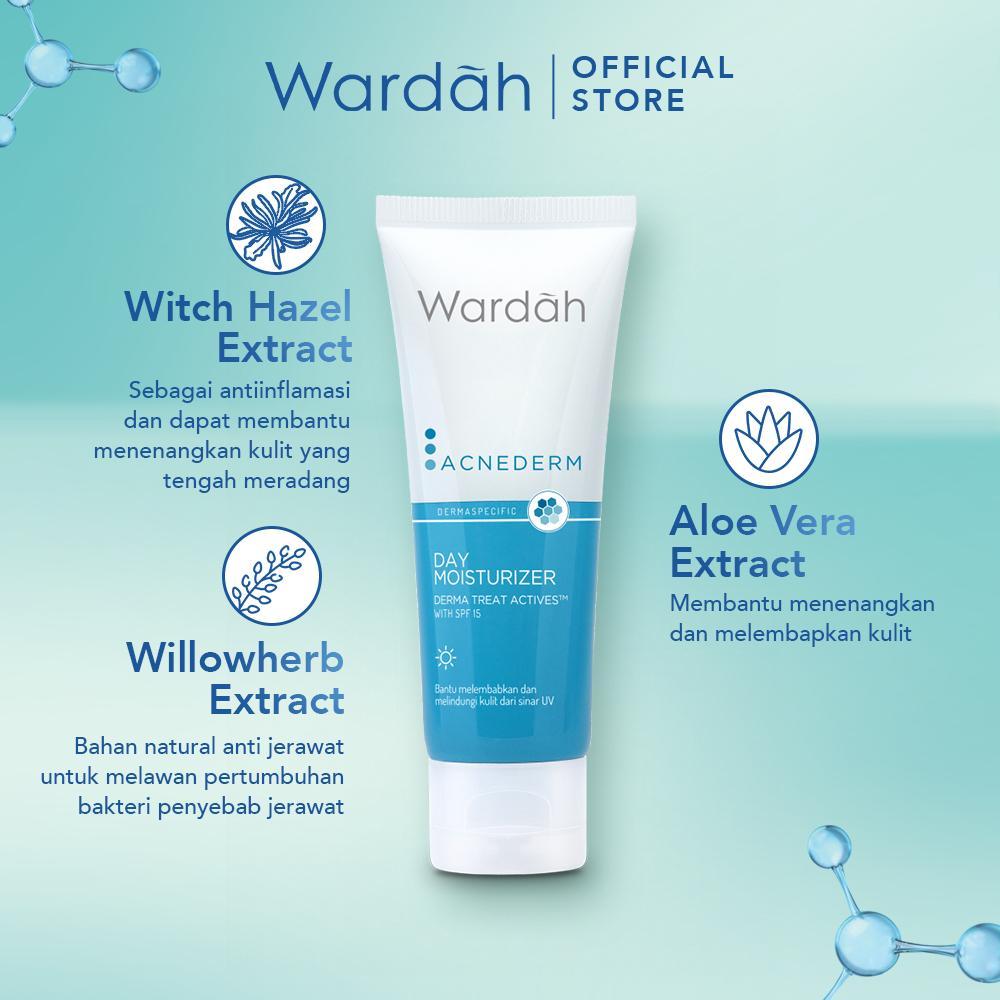 WARDAH – Acnederm Night Treatment Moisturizer 40ml | BHA Night Cream for Acne-Prone & Dull Skin
