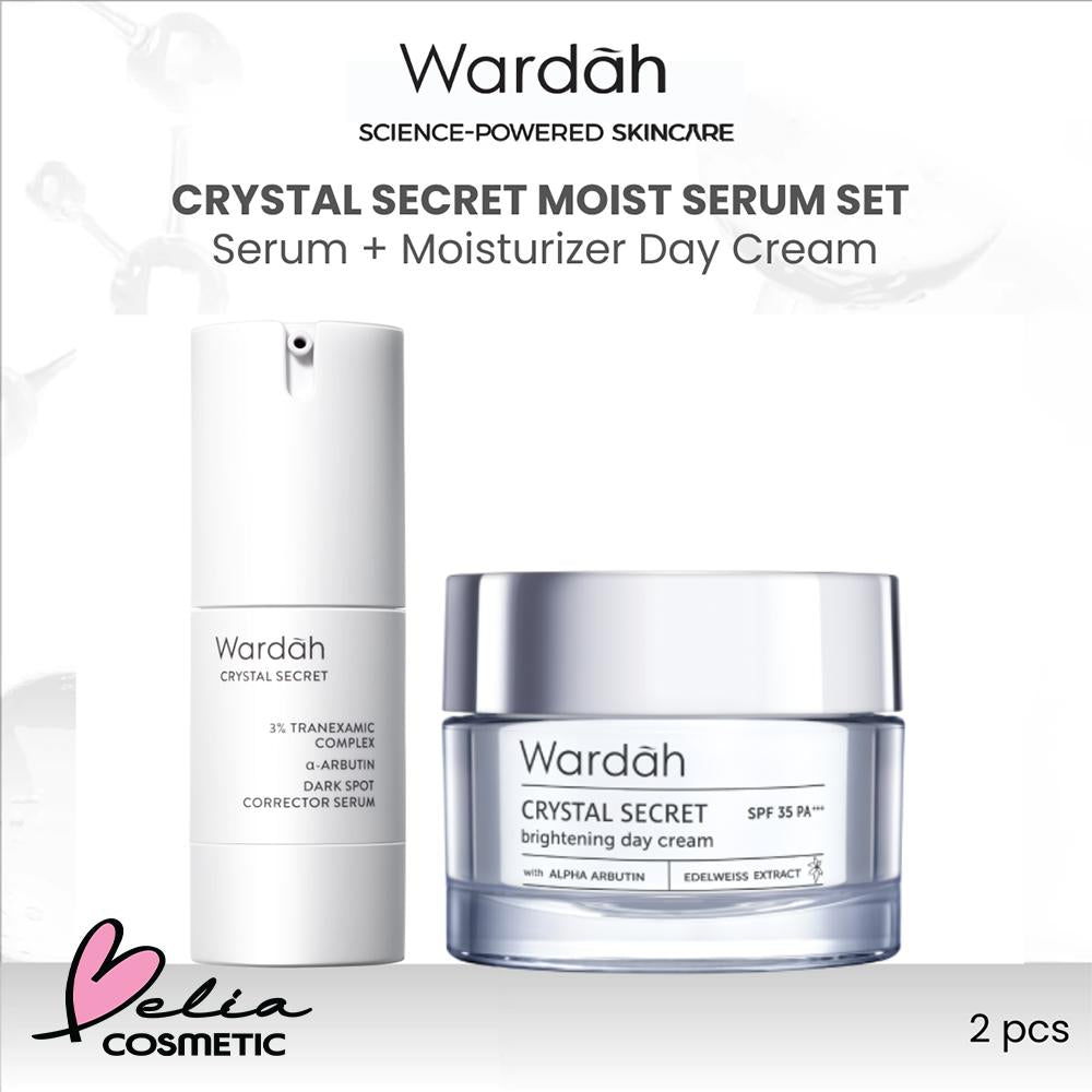 WARDAH Funtastic Duo Bundle – Moisturizer + Serum | Crystal Secret | SymWhite | Renew You