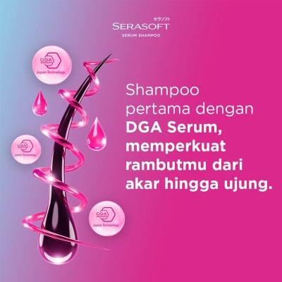 Serasoft Hair Fall Treatment Serum Shampoo 340ml | Reduces Hair Loss, Strengthens Roots, Boosts Hair Growth!