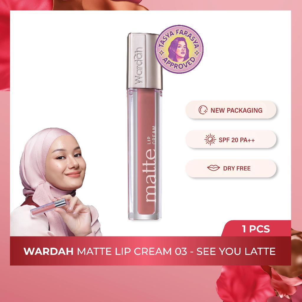 WARDAH Lip Cream - Matte, Moist, & Protected - Only at Serba Ada!