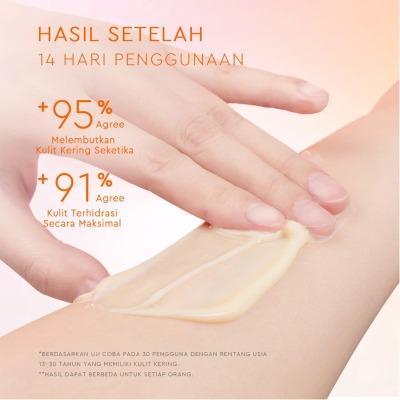 Glad2Glow Tropical Velvet Body Serum 180ml | Moist & Smooth Skin All Day | Lightweight Hydrating Body Care