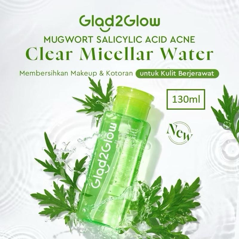 G2G Glad2Glow 5-in-1 Micellar Magic – Mugwort, Yuja, Panthenol & More (130ml)