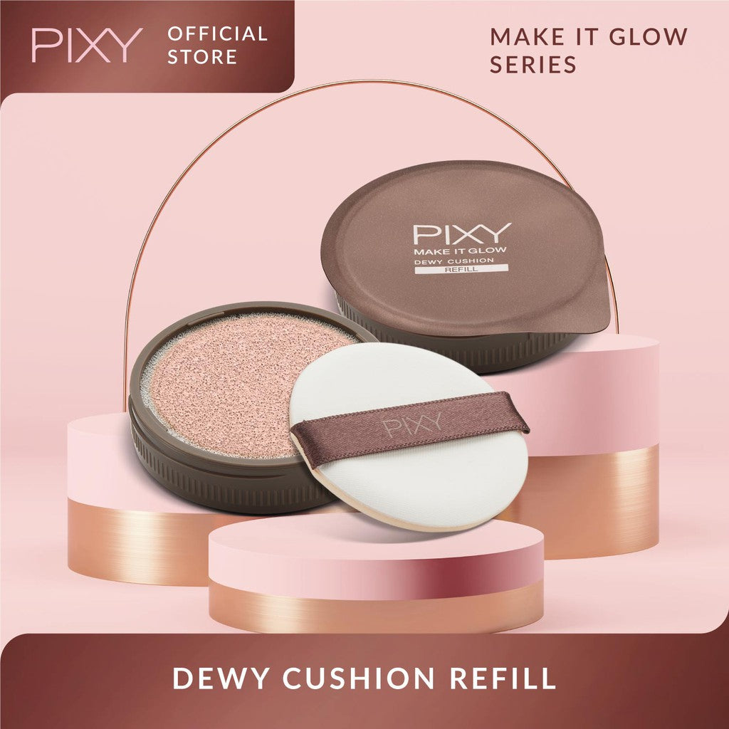 PIXY Make It Glow Dewy Cushion 102 Pinkish Beige - Refill