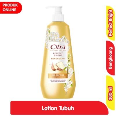 Citra Perfect Bright UV Body Lotion 380ml – Bengkoang Extract for Naturally Radiant, Even-Toned Skin
