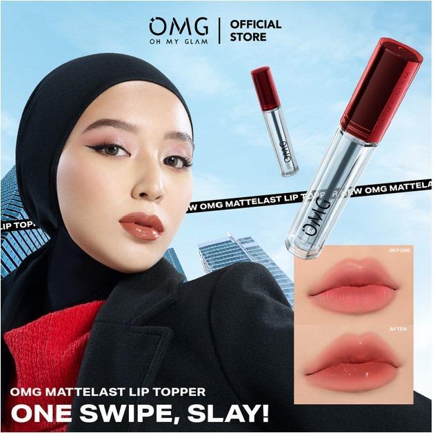 FANCY X JULOI BEAUTY OMG Oh My Glam Mattelast Lip Cream 2.9g | Lip Cream Matte Dengan Warna Intense, Tahan Lama & Ringan