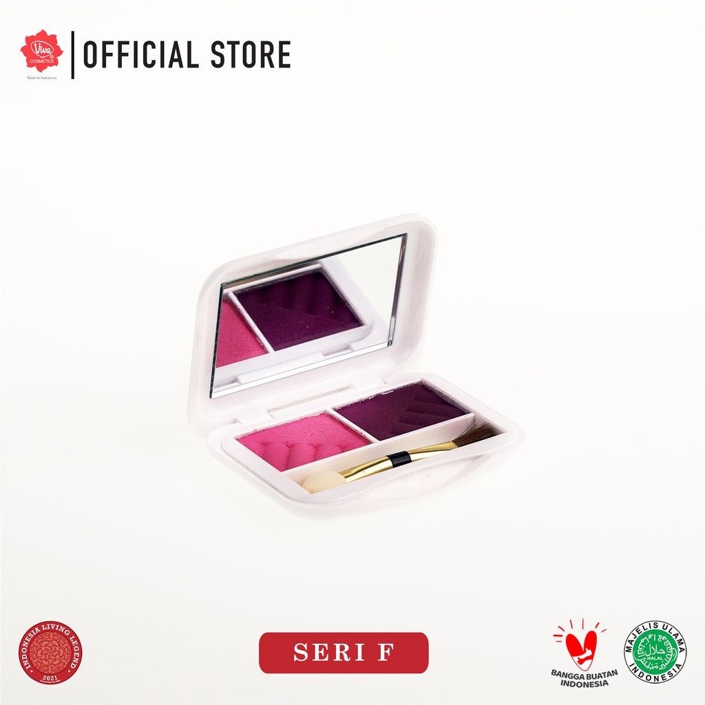 Red-A Eye Shadow -  tersedia 12 varian kombinasi warna