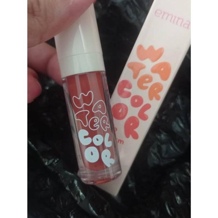 Emina Watercolor Lip Serum 2g – Lightweight Tint + Serum in 1 for Glowing, Hydrated Lips