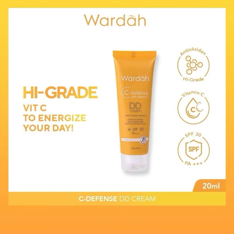 Wardah GlowGuard DD Cream – Vitamin C Radiance Boost (20ml)