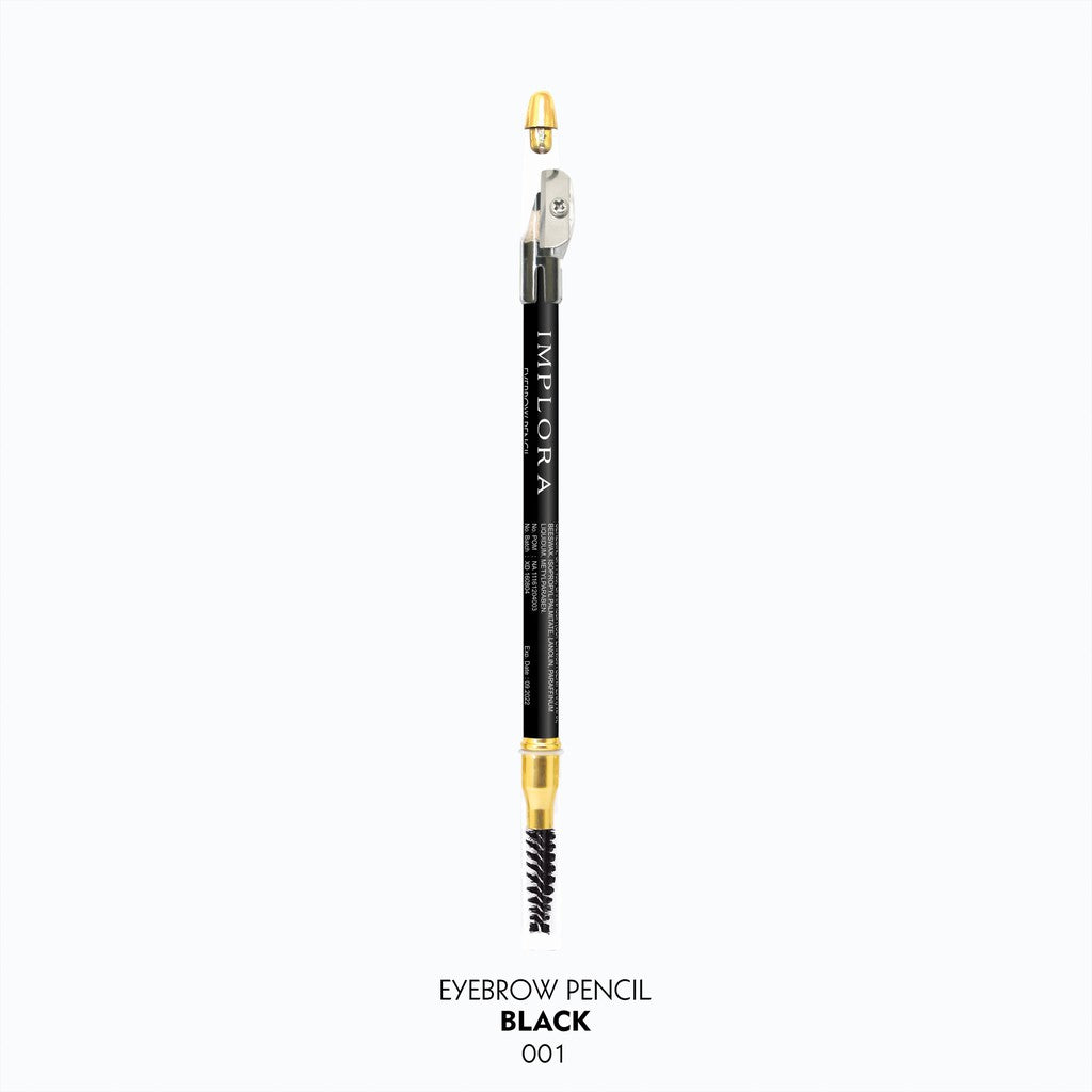 Implora Pensil Alis | Eyebrow Pencil Coklat Hitam Dark Brown