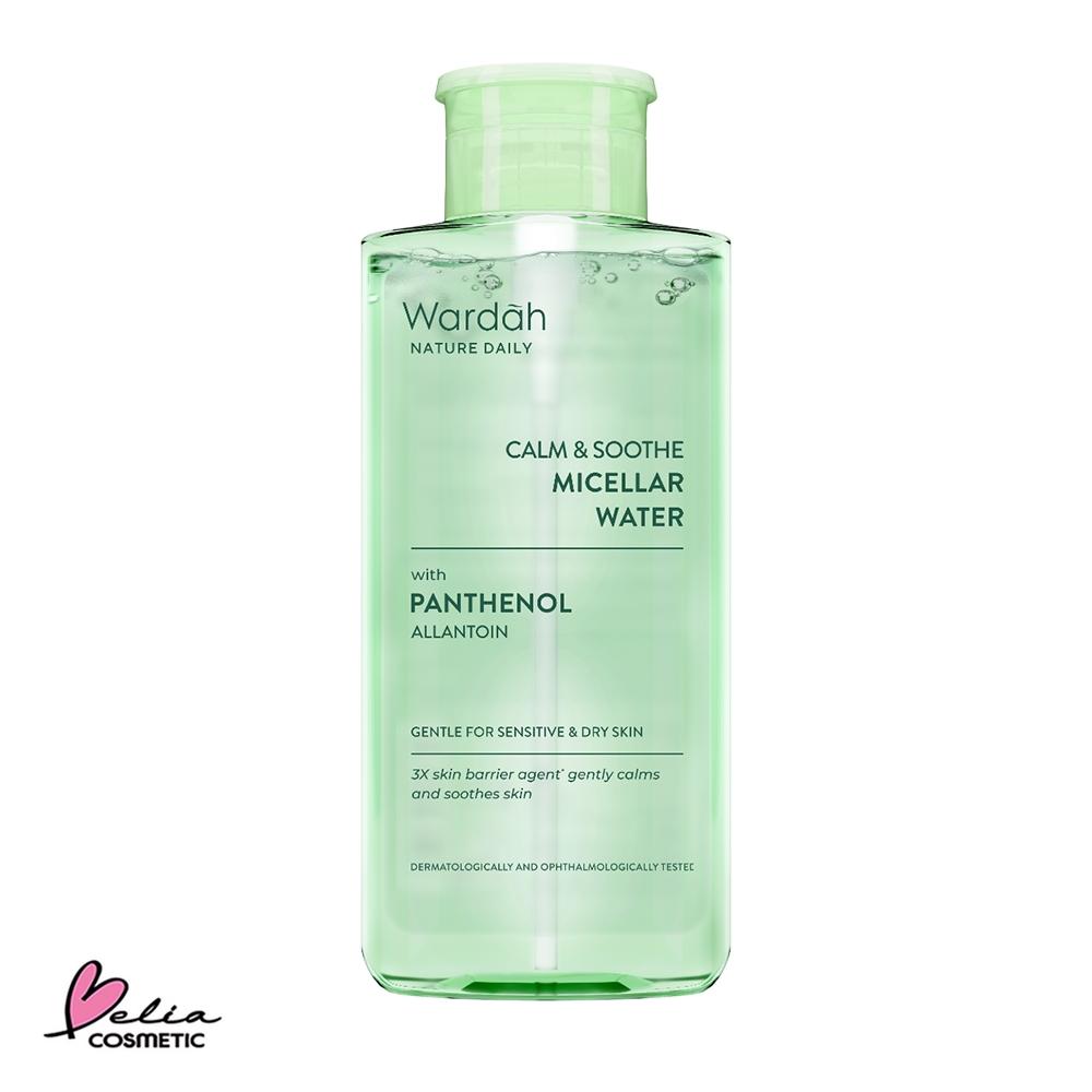 WARDAH Micellar Water 240ml / 400ml – Perfect Bright | Lightening | Acnederm | Nature Daily | ️BPOM