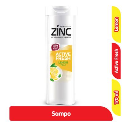 Zinc Lemon Fresh 170ml – Anti-Dandruff Shampoo for Fresh & Healthy Hair