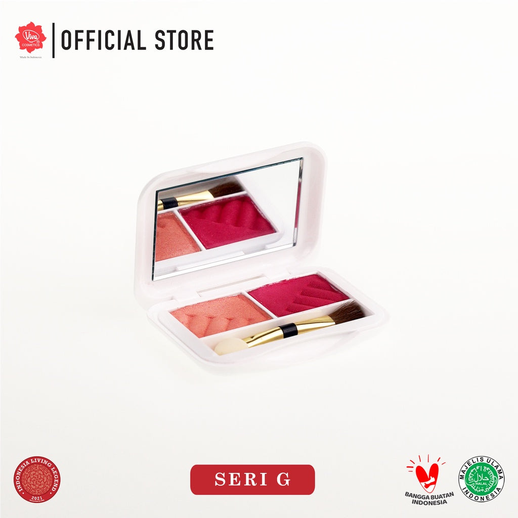 Red-A Eye Shadow -  tersedia 12 varian kombinasi warna