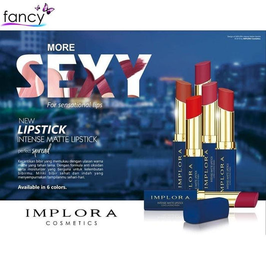 Implora Intense Matte Lipstick – Long Lasting Matte Finish
