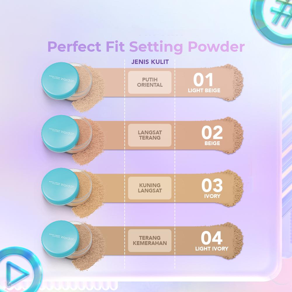 WARDAH Everyday Luminous Series – Face Powder | Creamy Foundation | Compact | BPOM