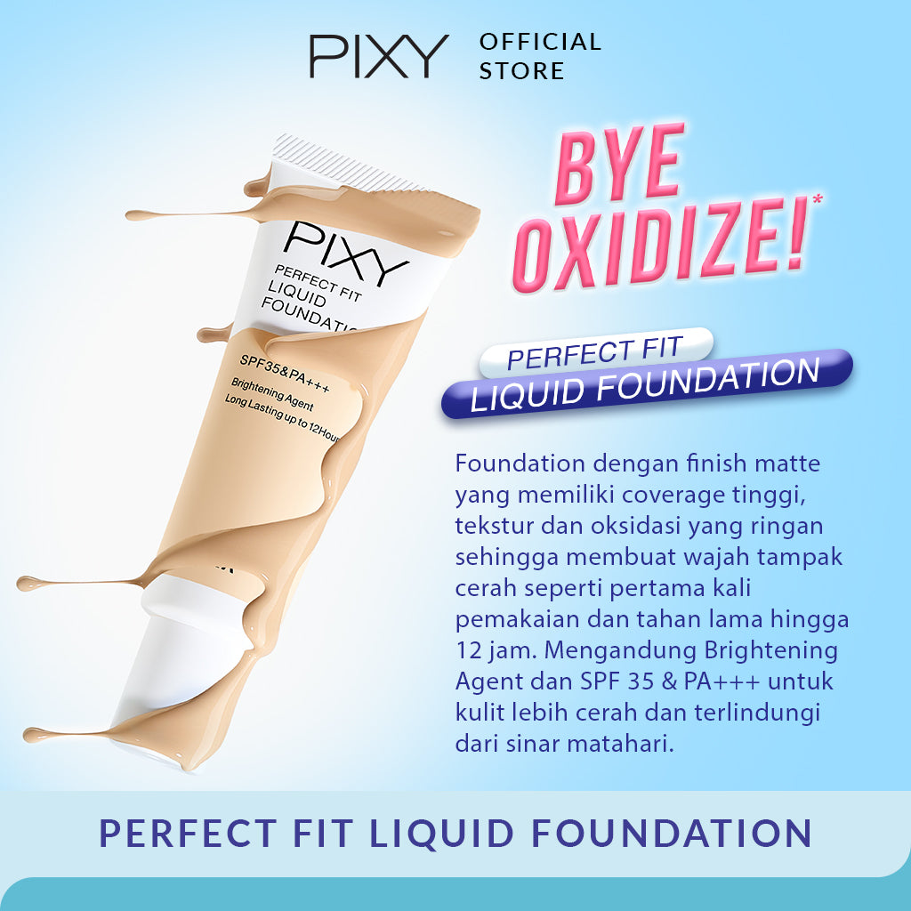 PIXY Perfect Fit Liquid Foundation 01 White Cream