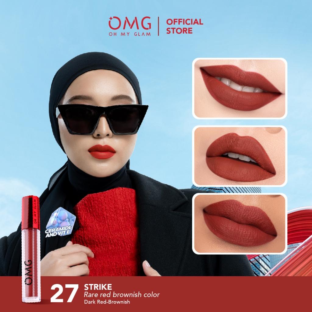FANCY X JULOI BEAUTY OMG Oh My Glam Mattelast Lip Cream 2.9g | Lip Cream Matte Dengan Warna Intense, Tahan Lama & Ringan