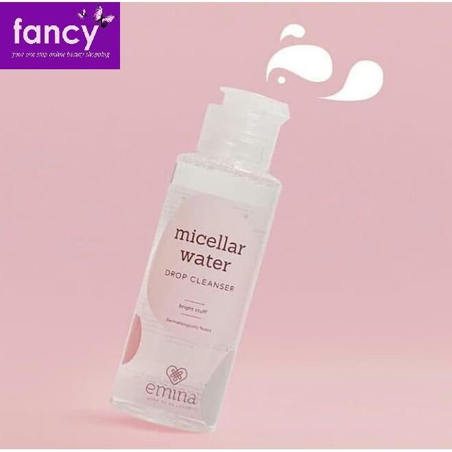 Emina Bright Stuff Micellar Water 100ml / 50ml – Bright & Glowing Face Cleanser