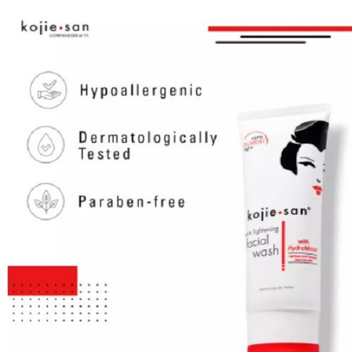 KOJIE SAN Skin Lightening Facial Wash w/ Hydromoist 100 gr