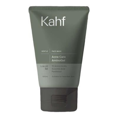 Kahf Acne Care AminoGel Face Wash for Men 100 ml – Gentle Amino-Based Cleanser for Oily & Acne-Prone Skin