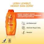 Makarizo Hair Energy Fibertherapy  Conditioning Shampoo Royal Jelly 330 mL