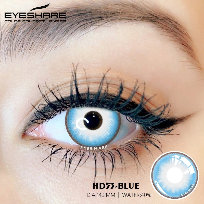 Eyeshare Softlens Lensa Kontak Mata Putih Cosplay Halloween Softlen Putih