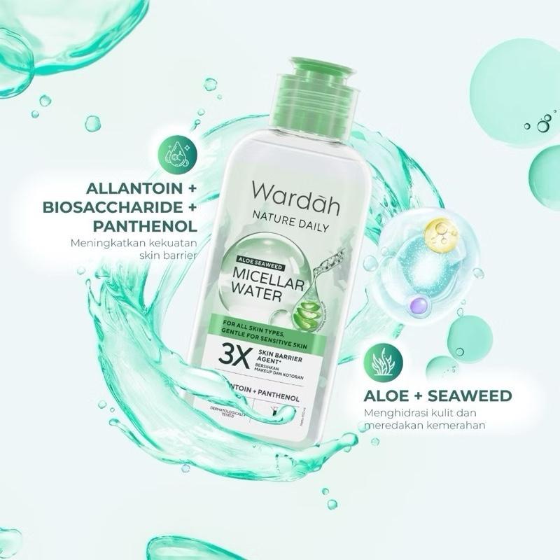 Wardah SeaBloom Micellar Magic – 100mL Ocean-Fresh Cleanse
