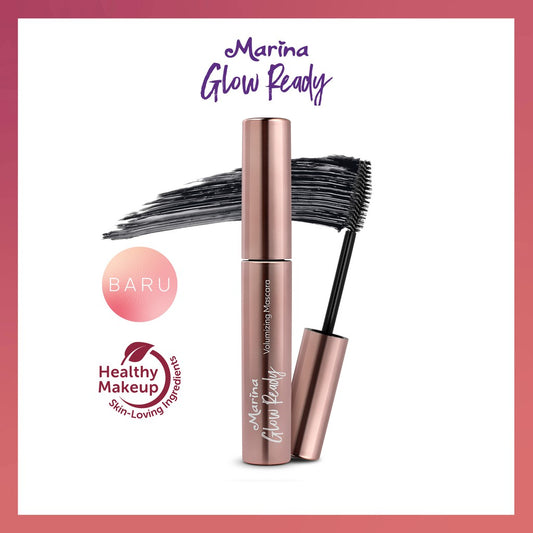 Marina Glow Ready Volumizing Mascara 7ml - Exp : 04.2026