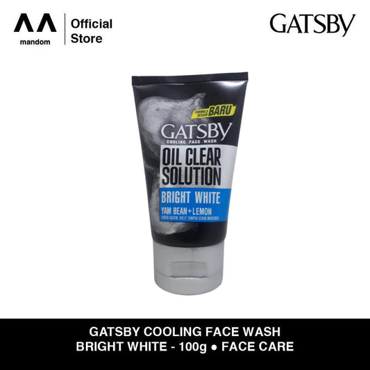 GATSBY Cooling Face Wash - Bright White