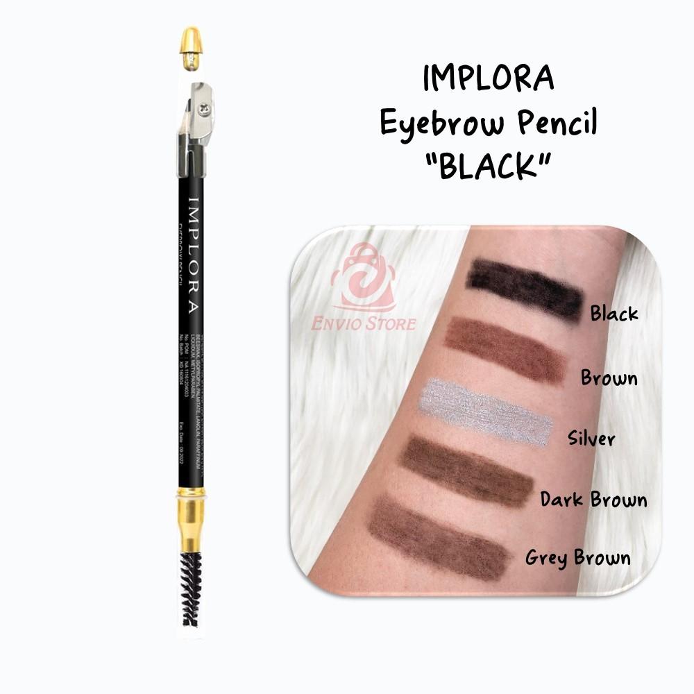 Implora Softbrow Eyebrow Pen - Creamy Texture, Pektol, Black & Brown