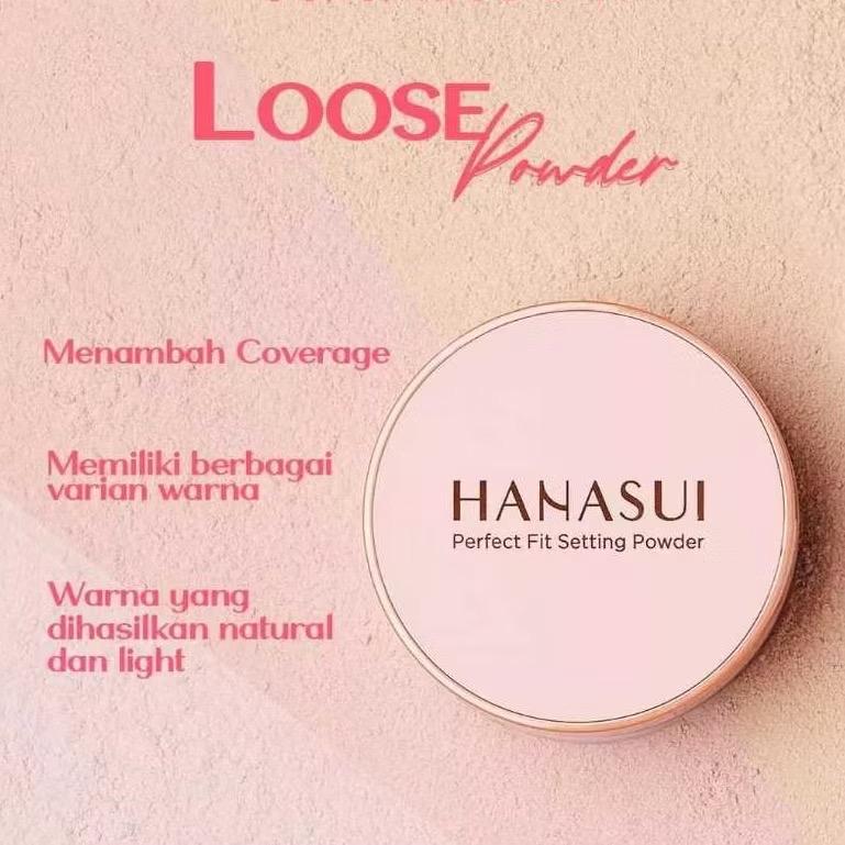 Hanasui Cloud Veil Setting Powder  Soft Matte Finish | Long-Lasting | Oil-Control