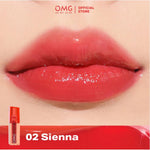 OMG Glassy Lip Tint 2g Moisturizing OH MY GLAM Lip Tint Warna Intense Tahan 12 Jam Skincare Infused