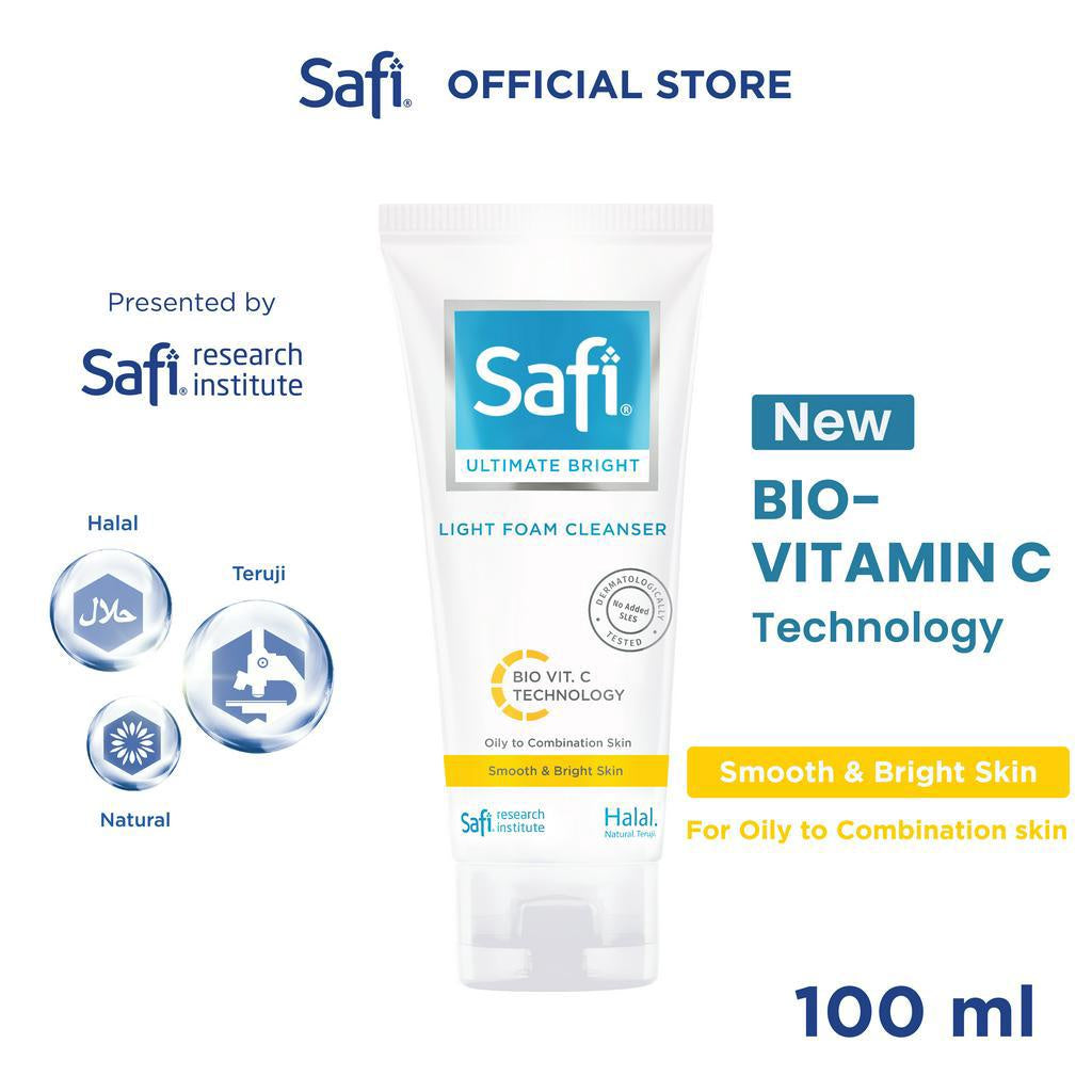 Safi Ultimate Bright Light Foam Cleanser 100 gr