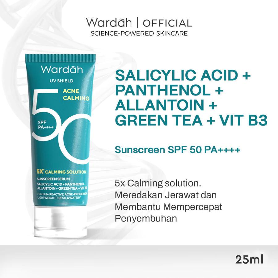Wardah Sun Screen SERIES - UV Shield Aqua Fresh Essence | Spf 50 PA++++ sunscreen