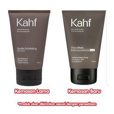 Kahf Face Scrub Brightening for Dark Spots 100 ml | Gentle Exfoliation, Fights Dull Skin & Uneven Tone