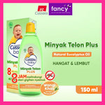 Cussons Baby Minyak Telon Plus 90ml / 150ml Ukuran Besar