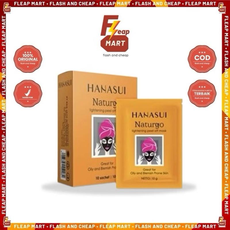Hanasui Black Glow Peel-Off Mask – Deep Detox in a Sachet!