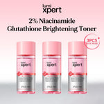Lumixpert 2% Niacinamide Brightening Toner Mencerahkan warna kulit, mengurangi tampilan kusam Menghidrasi kulit secara mendalam