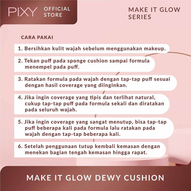 Paket PIXY Dewy Cushion 201 Neutral Beige