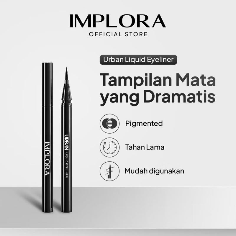 Implora Urban Precision Ink – Smudge-Proof Liquid Eyeliner